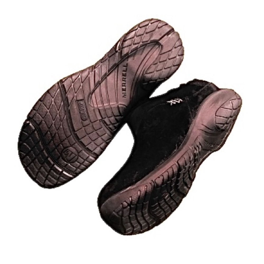 Merrell Black Encore Ice suede Mule Slides Clogs